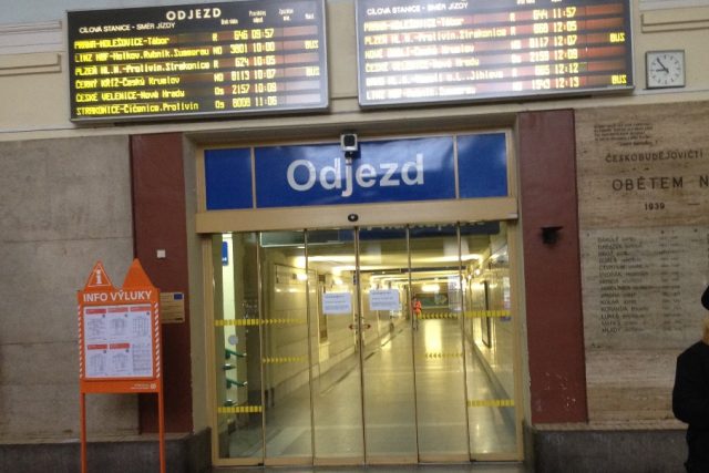 Interiér vlakového nádraží v Českých Budějovicích se promění | foto: Jitka Cibulová Vokatá,  Český rozhlas