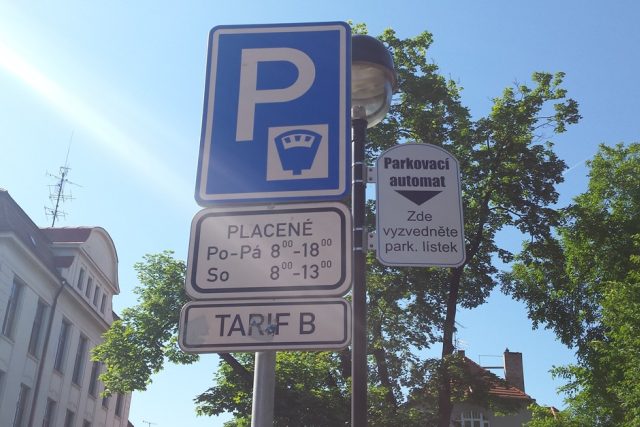 Poplatky za parkování v jihočeské metropoli se změní od 1. června | foto: Andrea Poláková,  Český rozhlas