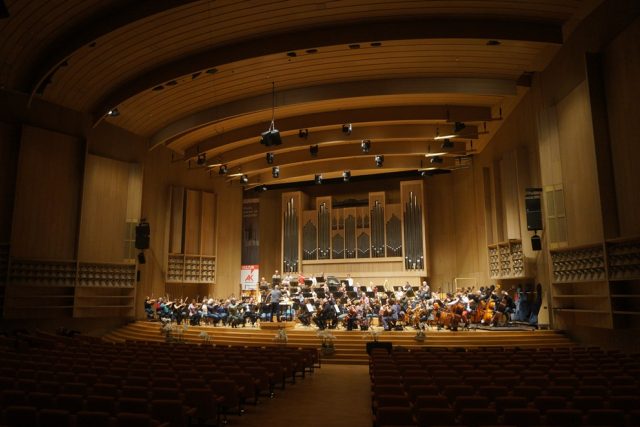Koncertní síň Brucknerhaus v Linci | foto: Mária Pfeiferová