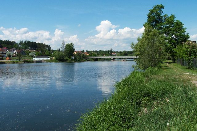 Řeka Lužnice v Plané nad Lužnicí | foto:  Jitka Erbenová  (cheva),  licence Creative Commons Attribution-Share Alike 3.0 Unported