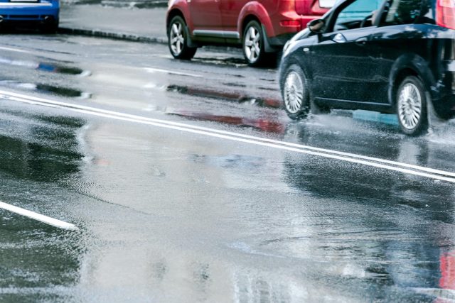 Doprava v dešti | foto: Fotobanka Profimedia