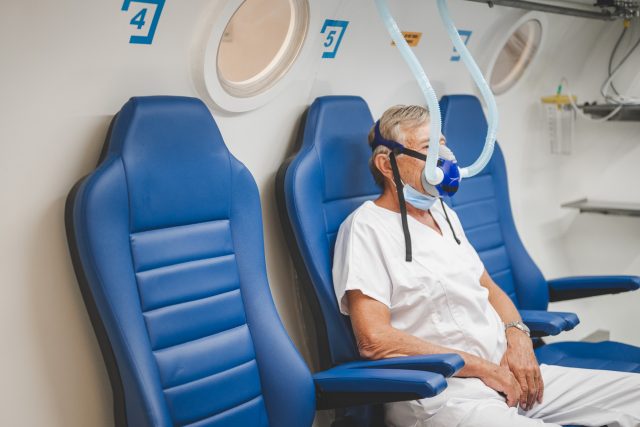 Nautilus,  který léčí,  aneb nová hyperbarická komora jako vesmírný autobus | foto: Nemocnice České Budějovice
