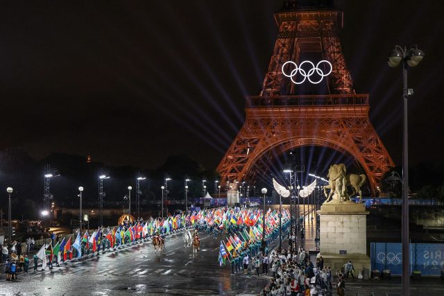 Zahájení letních olympijských her v Paříži | foto: Fotobanka Profimedia