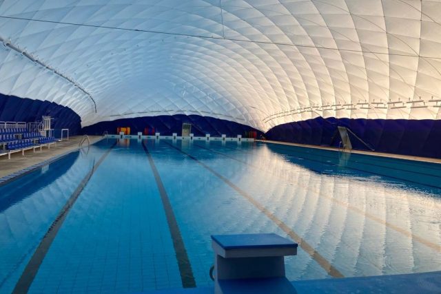 Zakrytý bazén ve Strakonicích | foto: Jan Kopřiva,  Český rozhlas