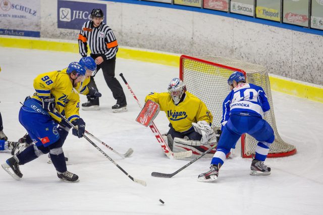 Hokej v Jindřichově Hradci | foto: Marek Podhora,  MAFRA / Profimedia