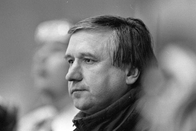 Karel Pražák v době,  kdy byl trenérem českobudějovických hokejistů | foto:  Michal Růžička,  MAFRA / Profimedia