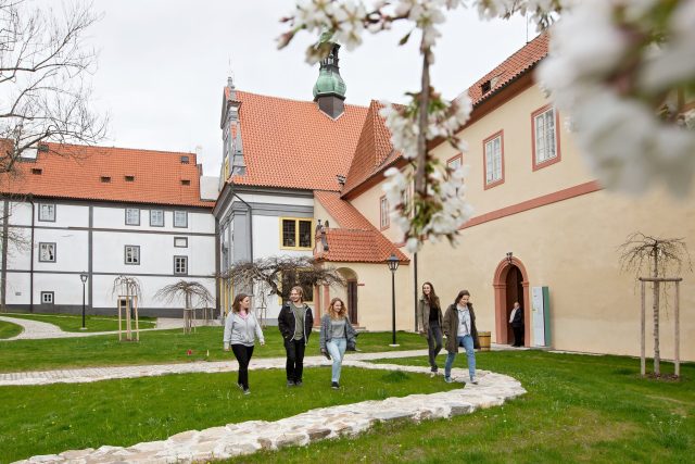 Obnovený komplex klášterů minoritů a klarisek v Českém Krumlově | foto: Marek Podhora,  MAFRA / Profimedia
