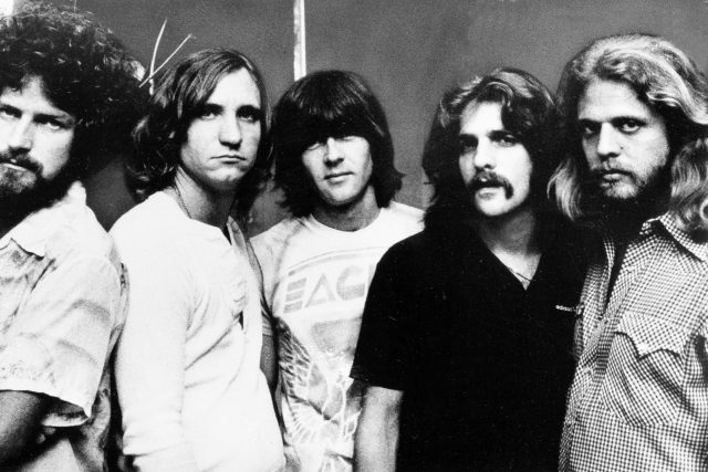 The Eagles  (zleva Don Henly,  Joe Walsh,  Randy Meisner,  Glenn Frey a Don Felder) | foto: ČTK / AP