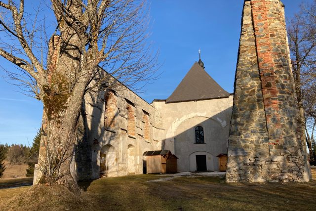 Kostel v Pohoří na Šumavě | foto: Martin Schuster,  Český rozhlas