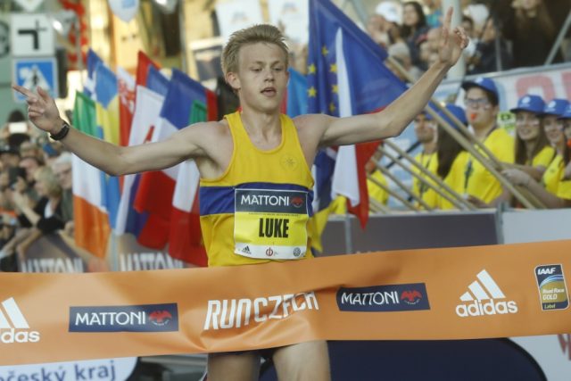 Mattoni 1/2Maraton České Budějovice 2018 vyhrál Brit Luke Traynor v čase 1:03:40 | foto: RunCzech