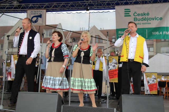 Veselka během vystoupení na festivalu Kubešova Soběslav | foto: Anna Pospíšilová,  Český rozhlas