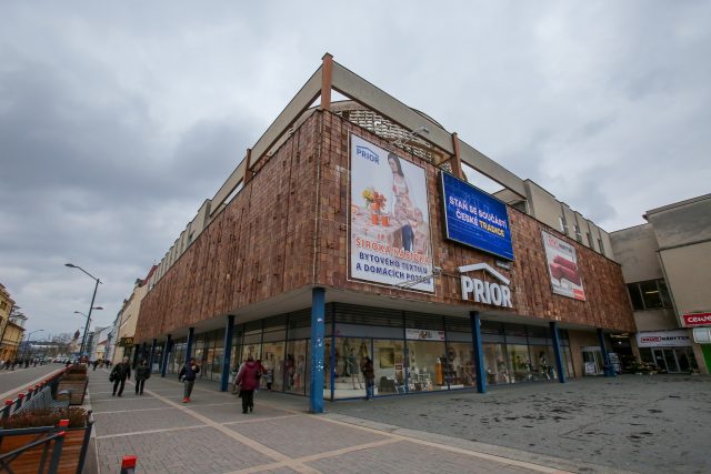 Obchodní dům Prior na Lannově třídě v Českých Budějovicích | foto: David Peltán,  MAFRA / Profimedia