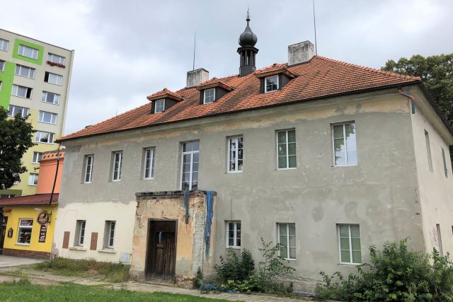 Bývalý panský dům ve Vimperku | foto: Matěj Vodička,  Český rozhlas,  Český rozhlas