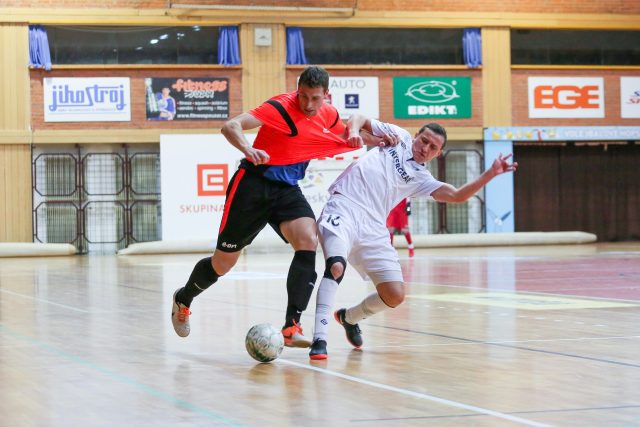 Futsal v Českých Budějovicích. Ilustrační foto | foto: David Peltán,  MAFRA / Profimedia