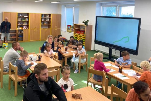 Přípravná třída pro předškoláky v Týně nad Vltavou | foto: Jitka Cibulová Vokatá,  Český rozhlas