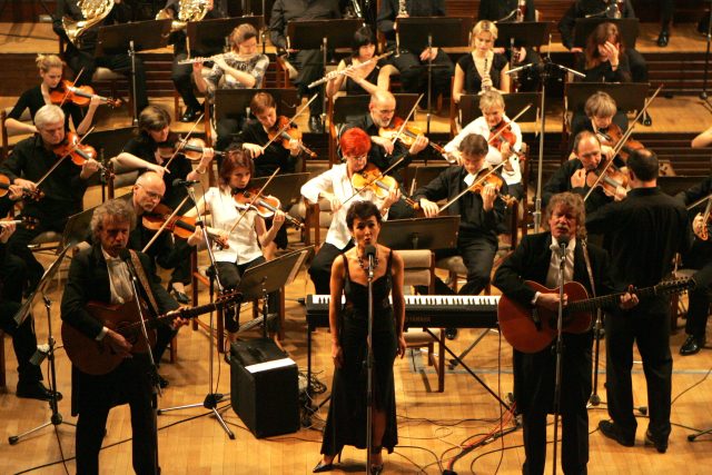 Nezmaři a Jihočeská filharmonie | foto: Fotobanka Profimedia
