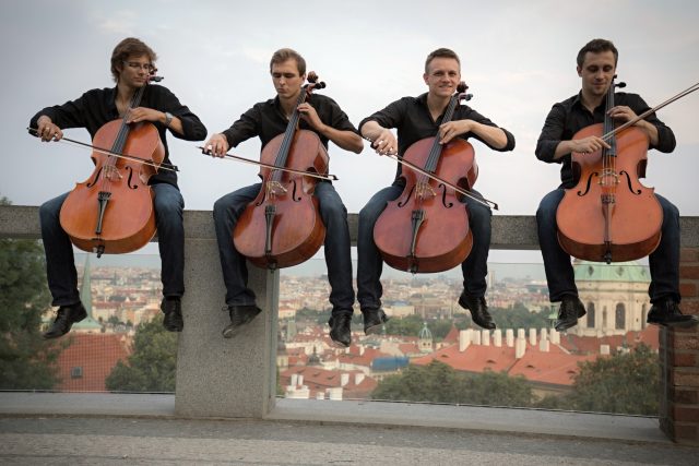Prague Cello Quartet | foto: Archiv Prague Cello Quartet,  Foto: Radovan Šubín