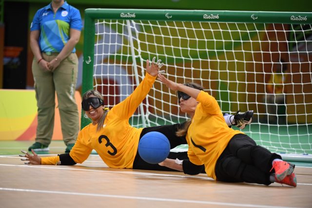 Goalball na paralympijských hrách v Riu de Janeiru | foto: A.RICARDO / Shutterstock.com