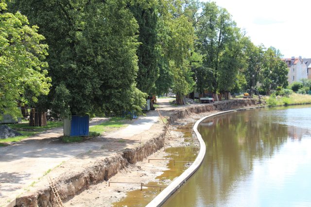 Park Dukelská se rekonstruuje od června | foto: Andrea Poláková,  Český rozhlas