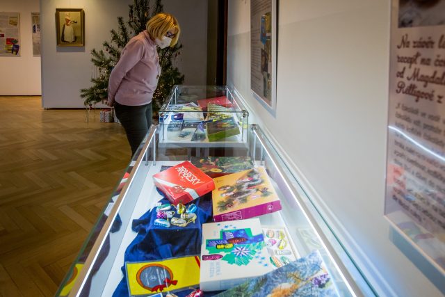 Výstava Vánoce v čokoládě v Jihočeském muzeu v Českých Budějovicích | foto: Petr Lundák,  MAFRA / Profimedia
