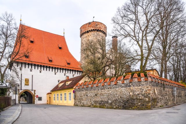 Pozůstatky hradu Kotnov v Táboře | foto: Shutterstock