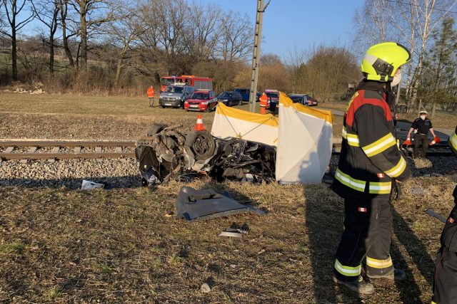 Nehoda u Nedabyle | foto: Policie České republiky