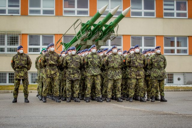 Vojáci 25. protiletadlového raketového pluku ve Strakonicích. Ilustrační foto | foto: Petr Lundák,  MAFRA / Profimedia