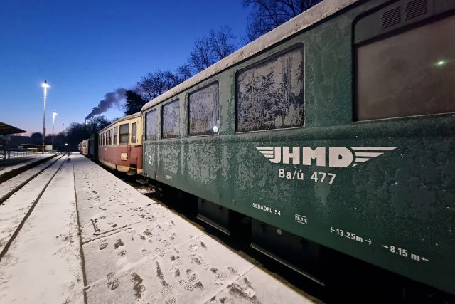 Vlaky na jindřichohradecké úzkokolejce nejezdí od října 2022 | foto: Lucie Suchánková Hochmanová,  Český rozhlas