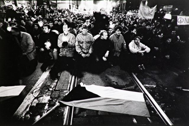 17. listopad v roce 1989 odstartoval Sametovou revoluci | foto: Radovan Boček