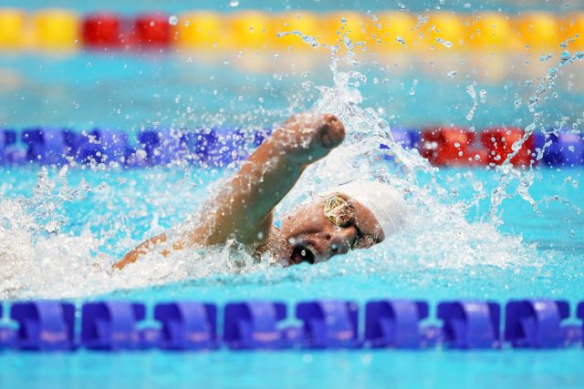 Paralympijský plavec Jonáš Kešnar | foto: Fotobanka Profimedia
