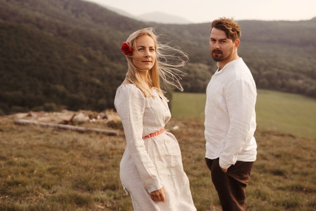 Lenka Novotná a Richard Autner | foto: archiv kapely Colorful People