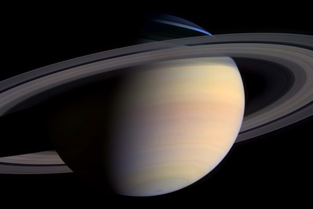 Díky filmu V Saturnových prstencích se diváci skutečně proletí vesmírem,  spatří různé galaxie a nakonec i samotný Saturn | foto: Hvězdárna a planetárium České Budějovice