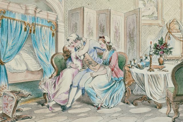 Giacomo Casanova,  jak ho zachytil ilustrátor Julius Nisle | foto: Fotobanka Profimedia