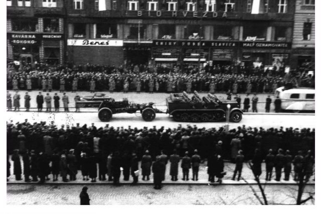 Vojska nacistického Německa překročila hranice v noci na 15. března 1939 | foto: Archivní a programové fondy Českého rozhlasu