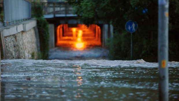 Povodně v Ústí nad Labem.