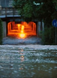 Povodně v Ústí nad Labem.